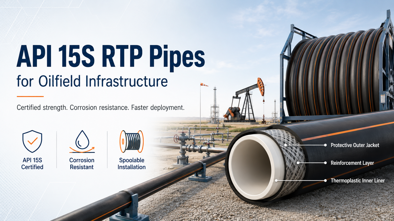 The Importance of API 15S RTP Pipes In Oilfield Infrastructure
