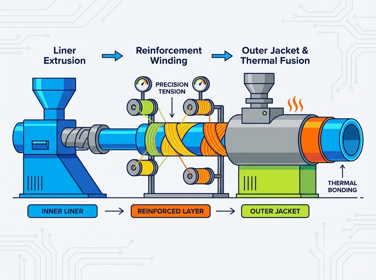 RTP Pipe Factory Manufacturing Line